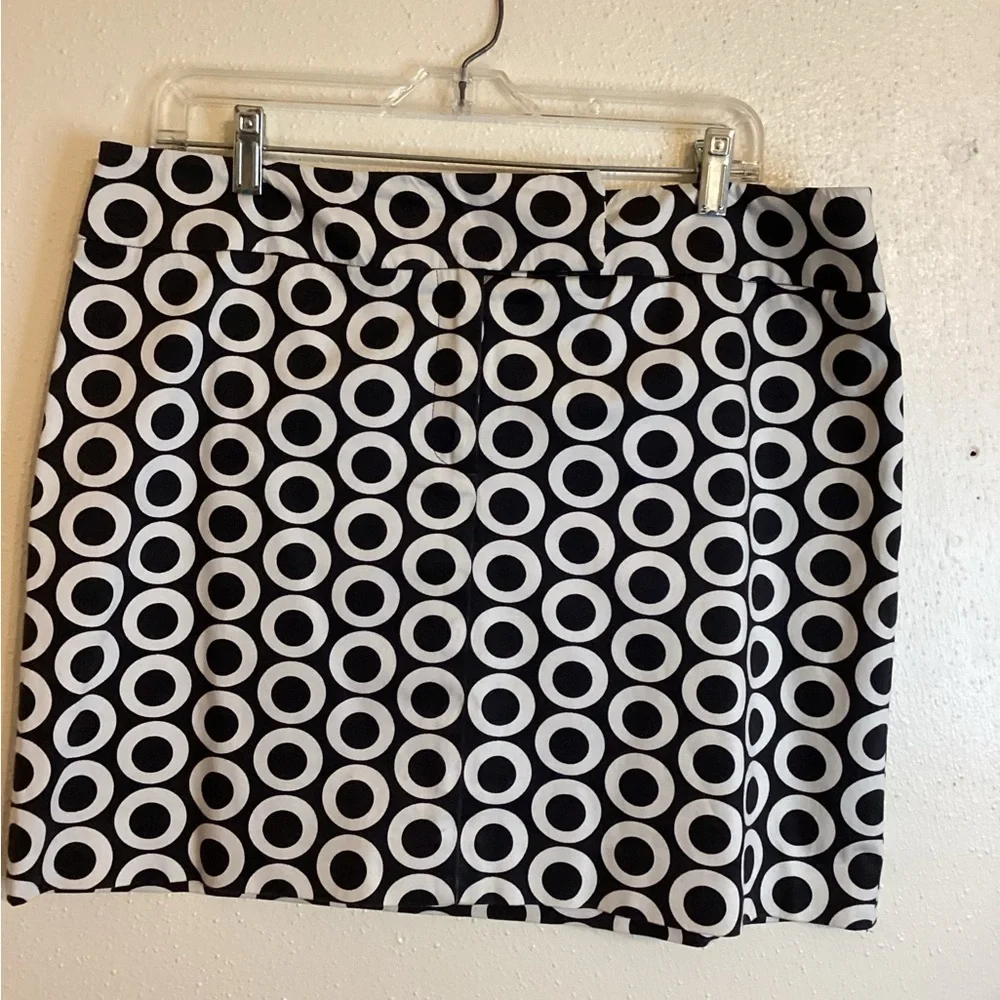 Inc  International Concepts Skirt Geometric Circle Size 14 - Picture 2 of 7